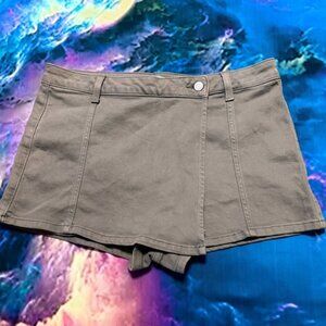 SO Olive Green Skort Shorts